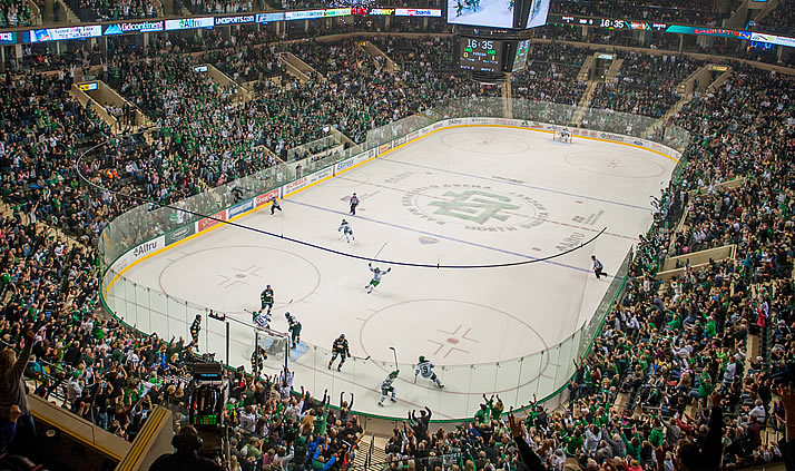 university of north dakota hockey facility