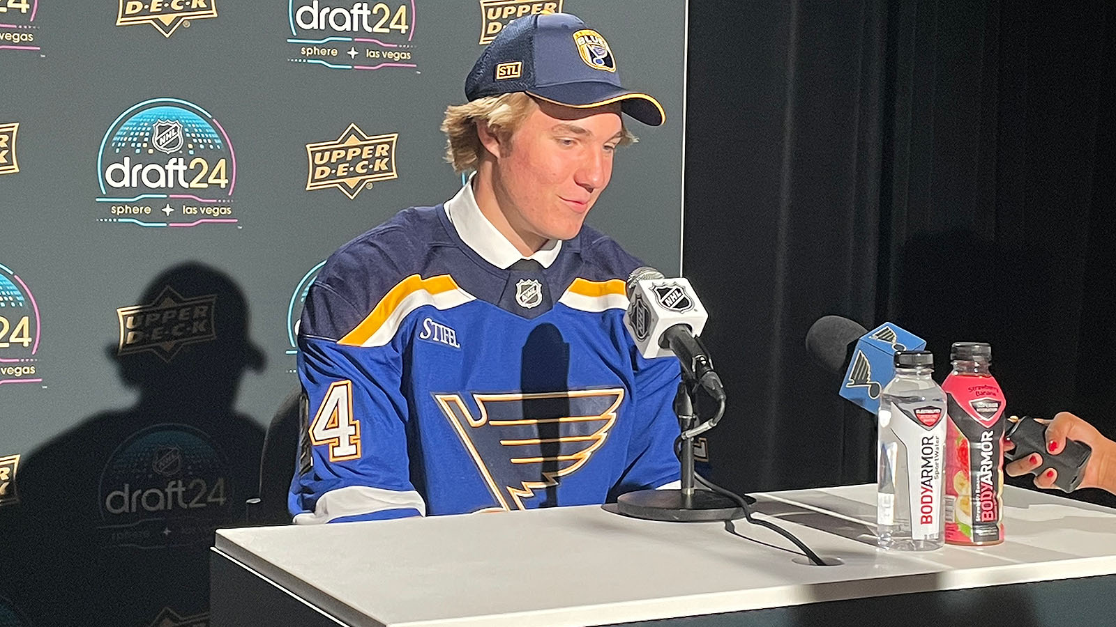 All six conferences represented on the second day of the NHL Draft