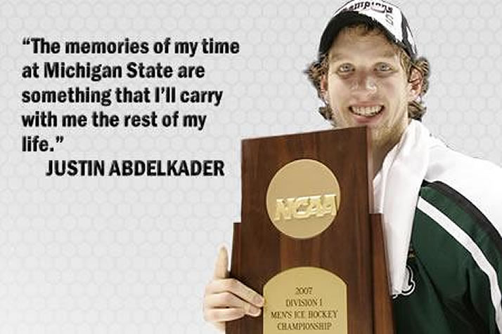 Abdelkader Praises NCAA Hockey