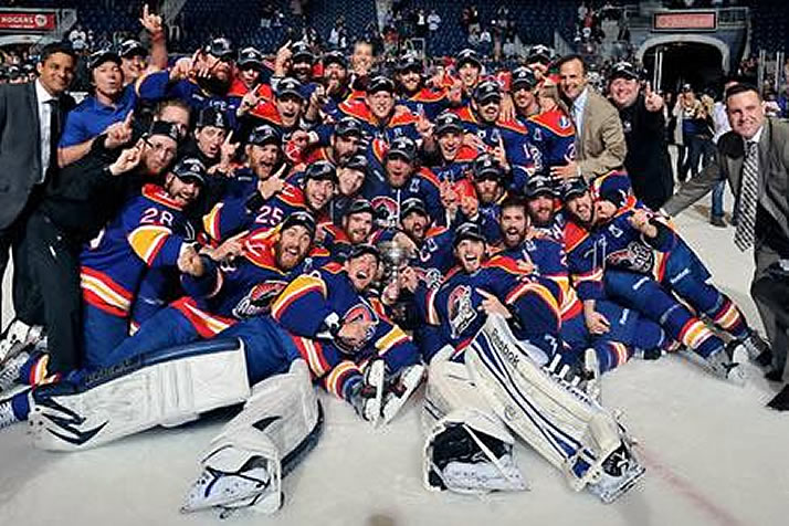 Alums Claim Calder Cup