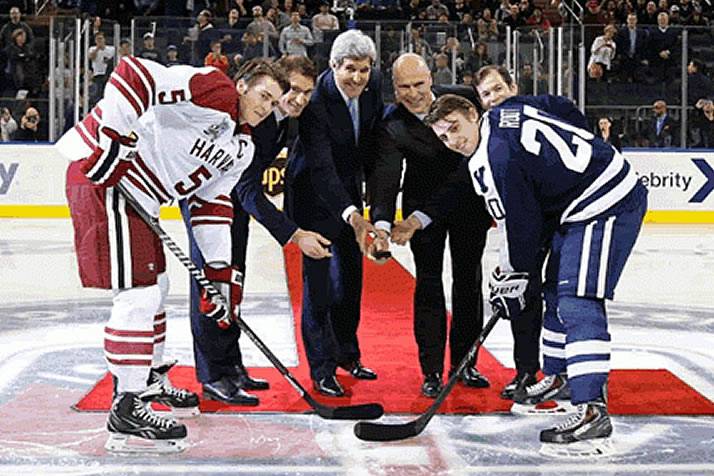 Big Apple Calls College Hockey