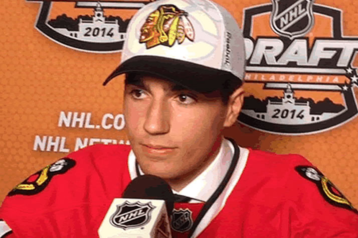 Blackhawks Draft 7 NCAA Players