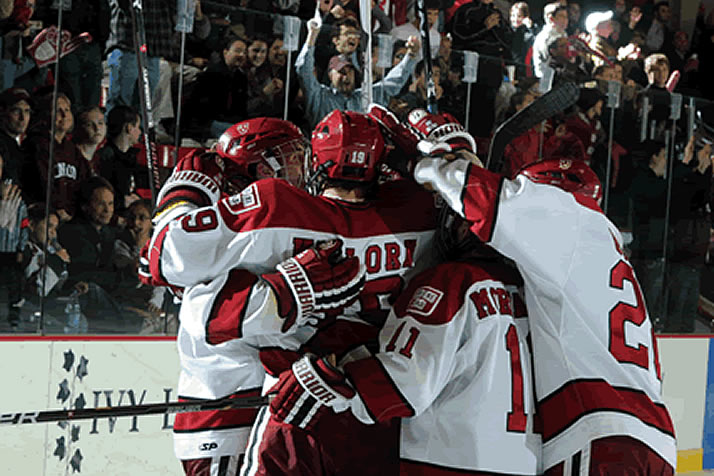 Crimson Explores NCAA-NHL Ties