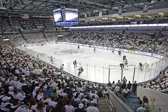 Division I men’s college hockey attendance surges in 2022-23