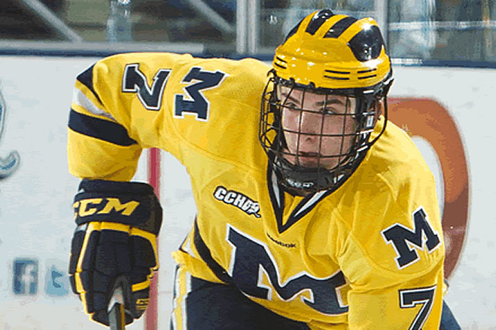 Draftees Talk College Hockey