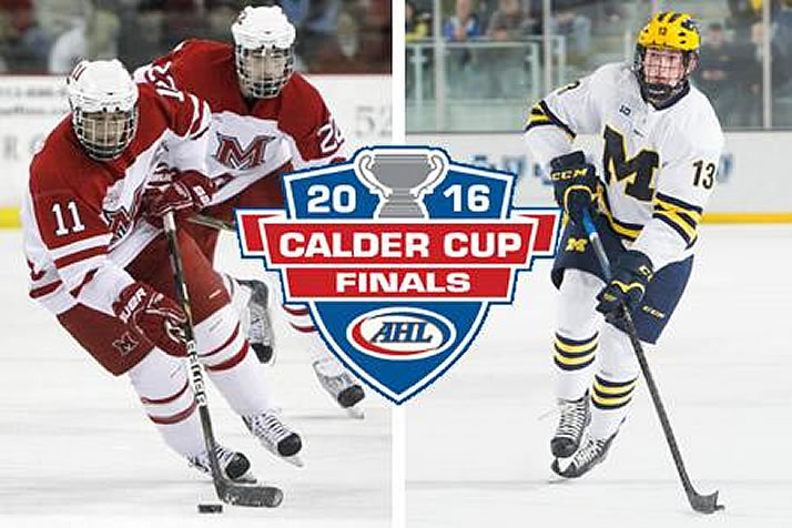 Former Stars Meet for AHL's Calder Cup