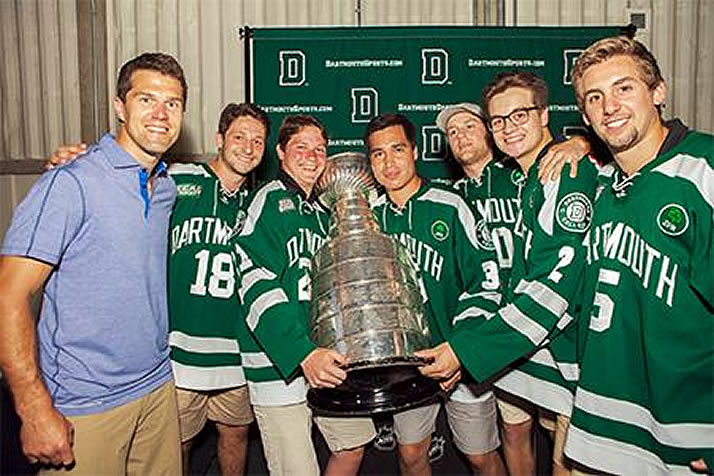 Lovejoy Brings Cup to Dartmouth