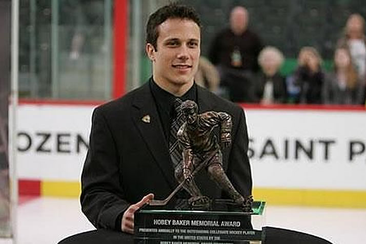 Miami's Miele Wins Hobey Baker Award